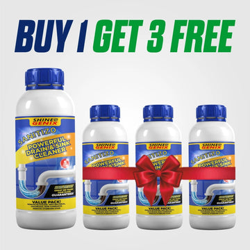 Sanitizo Drain Cleaner Powder Powerful Drain